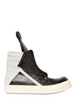 RICK OWENS - ZWEITON BOXER KALBSLEDER SNEAKERS