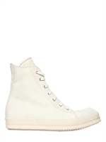 RICK OWENS - SEITLICHER ZIP KALBSLEDER SNEAKERS