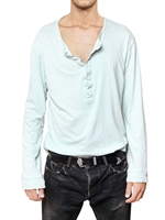 BALMAIN - COTTON JERSEY SERAFINO T-SHIRT