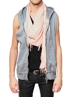 BALMAIN - LOGO EMBROIDERY VEST SWEATSHIRT