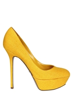 SERGIO ROSSI - DECOLLETE' UPTOWN IN LINO 130MM