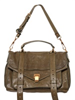 PROENZA SCHOULER - PS1 MEDIUM LUX LEATHER SATCHEL