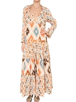 YVONNE S - PRINTED GAUZE OVERSIZE DRESS