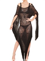 EMILIO PUCCI - FRINGED SILK CROCHET DRESS