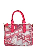 EMILIO PUCCI - SMALL PRINTED GRAINY TOP HANDLE