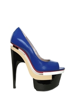 VERSACE - DECOLLETE' IN VERNICE SPUNTATE 160MM