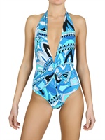 EMILIO PUCCI - PRINTED LYCRA BATHING SUIT
