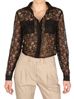 MSGM - SPITZENBLUSE