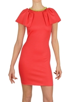 MSGM - CHAINED MILANO STITCH DRESS
