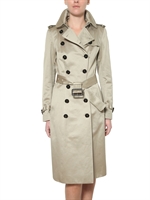 BURBERRY PRORSUM - ÙOTTON SATIN TRENCH COAT