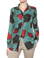 BURBERRY PRORSUM - SEIDEN UND BAUMWOLL VOILE HEMD