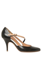 MAISON MARTIN MARGIELA - DECOLLETE' IN PELLE ASIMMETRICHE 70MM