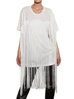 MAISON MARTIN MARGIELA - TOP DI COTONE CON FRANGE