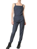 MM6 DI M.M.MARGIELA - TUTA DI RASO LAVATO CON SCOLLATURA DIETRO
