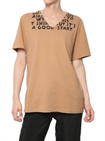 MM6 DI M.M.MARGIELA - PRINTED COTTON JERSEY CHARITY T-SHIRT
