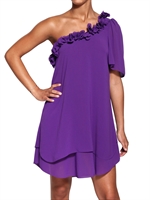 DEBY DEBO - FRILLED GEORGETTE DRESS