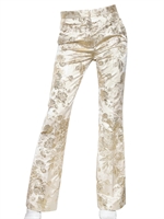 ROCHAS - PANTALONI IN RAYON DAMASCATI
