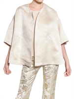 ROCHAS - STEIN WASHED DOPPEL DUCHESSE COCOON JACKE