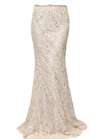 GAOWEI+XINZHAN - SPITZE MERMAID BIAS CUT ROCK