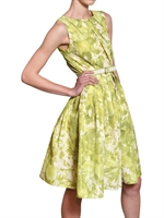 ANTONIO MARRAS - PRINTED TECHNO TAFFETA DRESS