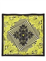 VERSACE - PRINTED SILK TWILL SCARF