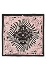 VERSACE - PRINTED SILK TWILL SCARF