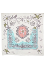 VERSACE - PRINTED SILK TWILL SCARF