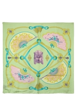 VERSACE - PRINTED SILK TWILL SCARF