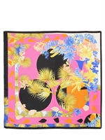 VERSACE - PRINTED SILK TWILL SCARF