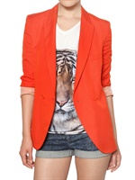 STELLA MCCARTNEY - DRY SLUB VISKOSE TWILL JACKE