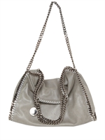 STELLA MCCARTNEY - FALABELLA DREI KETTEN ECO LEDER UMHÄNGETASCHE