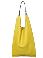 JIL SANDER - MARKET GRAINY LEDER TASCHE