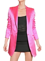 FAUSTO PUGLISI - SEIDEN SATIN LANGE JACKE