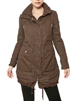 PEUTEREY - FOX HILL NYLON PARKA TRENCH COAT