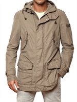 PEUTEREY - GIACCA MODELLO ESKIMO DI NYLON E COTONE