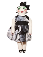 LANVIN PETITE - PERSONAGE SILK FLOWER DRESS DOLL