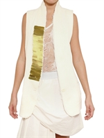 DAMIR DOMA - MESSING EMBELLISHED BAUMWOLL CANVAS WESTE