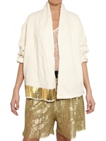 DAMIR DOMA - MESSING BAUMWOLL CANVAS JACKE