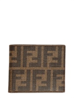 FENDI - PORTAFOGLIO ZUCCA DI CANVAS LOGATO