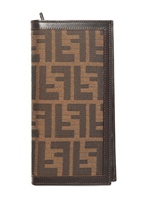 FENDI - PORTAFOGLIO LUNGO DI CANVAS LOGATO