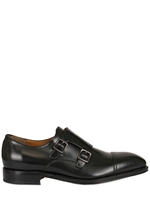 SALVATORE FERRAGAMO - TWO BUCKLE LACE-UP SHOES