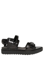 ALEXANDER WANG - SANDALI KARLIE A PUNTA DI VERNICE 30MM