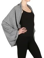 ELEMENTUM - RECYCLED YARN JERSEY WIDE CIRCULAR SCARF