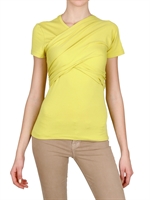 CARVEN - GERAFFTES STRETCH JERSEY TOP