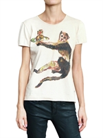 VIVIENNE WESTWOOD ANGLOMANIA - MONKEY JERSEY T-SHIRT