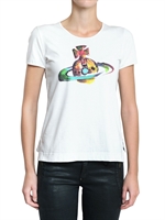 VIVIENNE WESTWOOD ANGLOMANIA - PRINTED JERSEY T-SHIRT