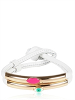 DELFINA DELETTREZ - BRACCIALE BOCCA E OCCHIO
