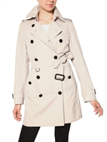 BURBERRY LONDON - BUCKINGHAM COTTON GABARDINE TRENCH COAT