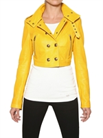 BURBERRY LONDON - HOLMBRIDGE NAPPA KURZE LEDER JACKE
