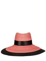 SUPERDUPER - CAPPELLO IN PAGLIA BICOLORE
